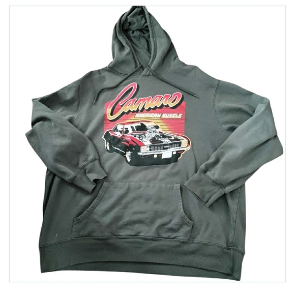 General Motors Other - GM Chevy Camaro Muscle Car Graphic Pullover Hoodie Sweatshirt